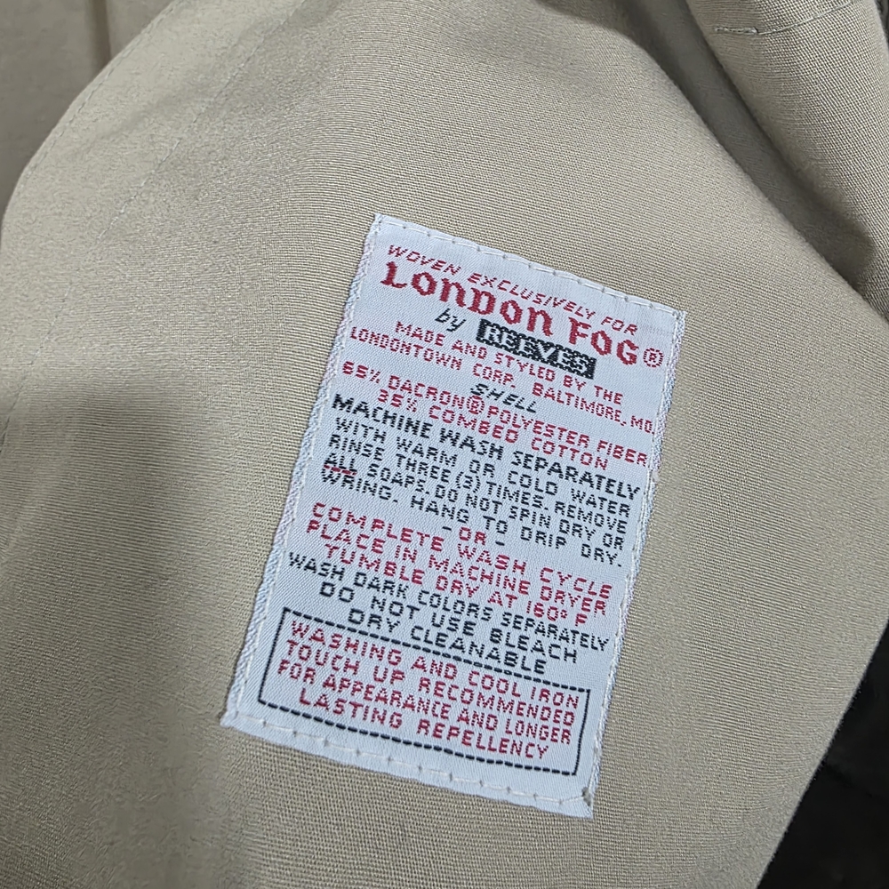 Light Beige LondIn Fog Zip-Front Jacket - Picture 6 of 7